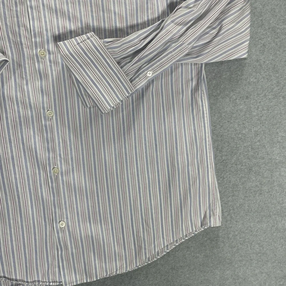 Banana Republic Shirt Classic Fit Cuffed Button Up Mens‎ Long Sleeve X-Large